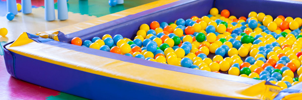 Plastic pool ball for kids
