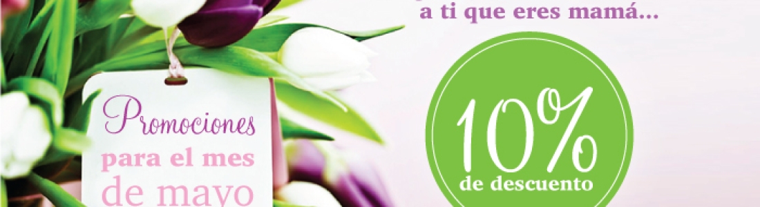 Promociones para el mes de mayo